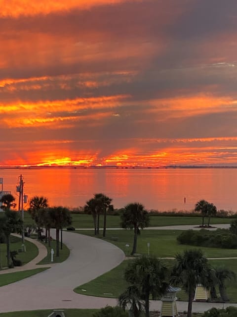 Beautiful sunsets hosted by Pointe West Vacation