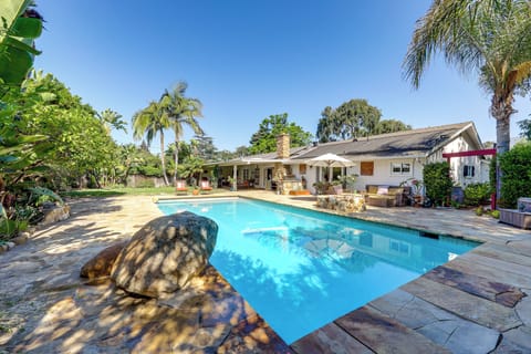 Santa Barbara Vacation Rental | 3BR | 2BA | Half Step Required to Access