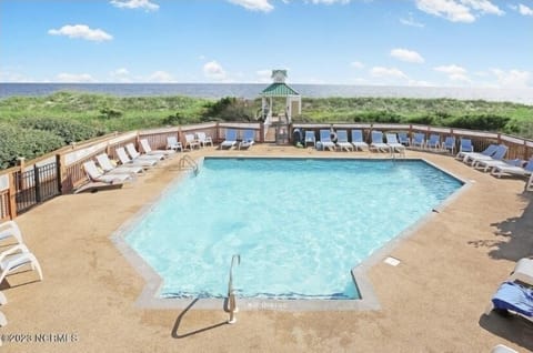St. James Plantation Beach Club, which includes the beach, pool, and restrooms.
