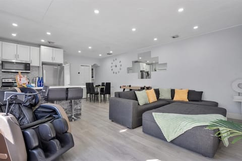 Massage chair that knows no stress,  you'll be at peace here