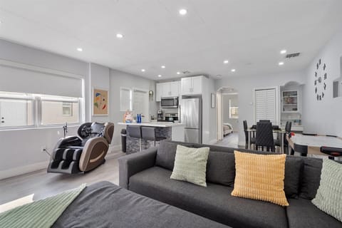 Guests love the modern comfort, entertainment extras, and safe, peaceful vibe.