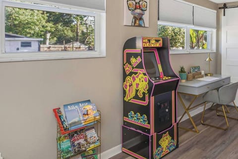 Game Room and Work Space