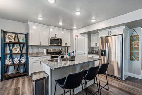 Open Living/Kitchen Space