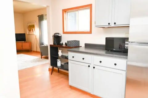 Plenty of counter space to prep and warm up any leftovers.