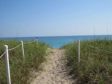 Private Beach access within walking distance and on the property