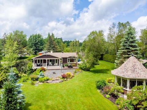 House and backyard