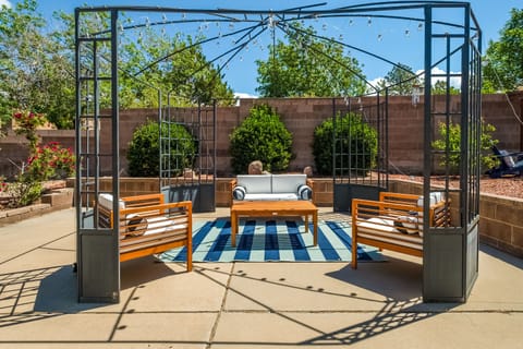 Recharge your senses in our inviting outdoor lounge