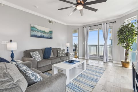 Living room looking towards the ocean.