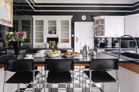 The kitchen at Christie Mansion, Isle of Wight