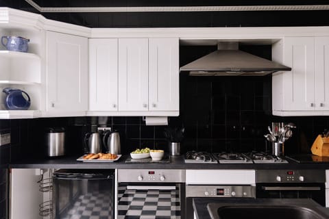 The kitchen at Christie Mansion, Isle of Wight