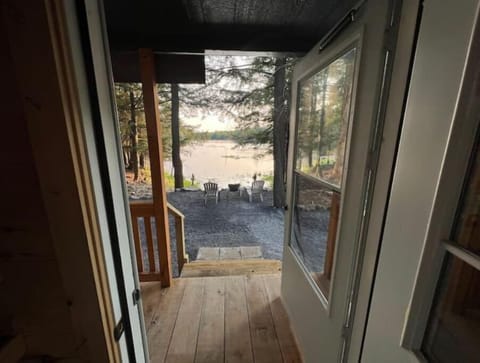 Gorgeous View from inside the Shack!