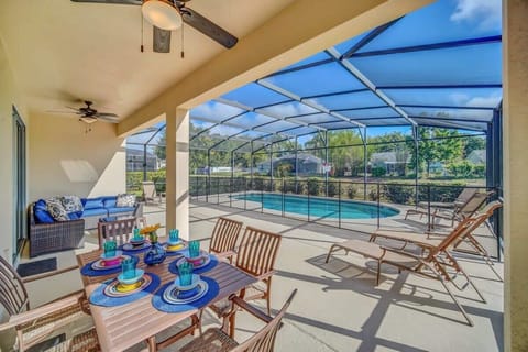 Outside Dining Area and Pool