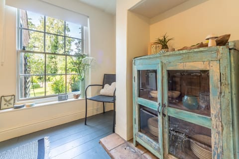 Ground floor: Relaxed style cleverly incorporated into the historic cottage