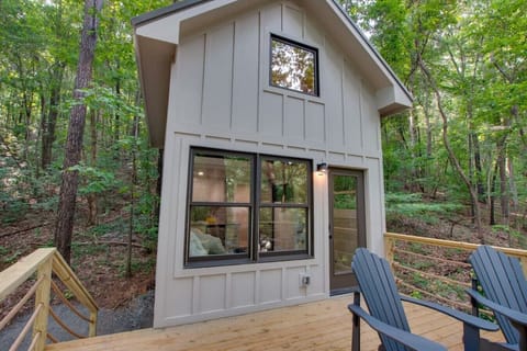 Treehouse Front Door Patio
