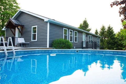 "Dive into relaxation at our tranquil retreat with a private pool ‍♂️✨ #PoolsideParadise