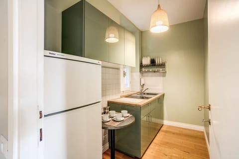 Two-Bedroom Apartment - Separate Building, Address: Vicolo del Cinque n.12 | Private kitchen | Coffee/tea maker, electric kettle