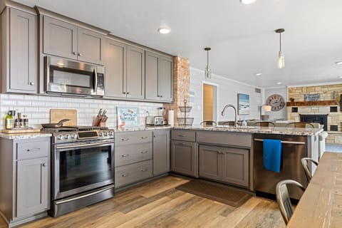 Cooking area with everything needed to prepare wonderful meals