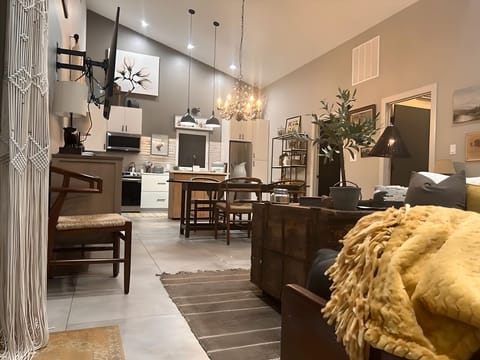 Sixteen foot ceilings and new construction!  Open floor plan!