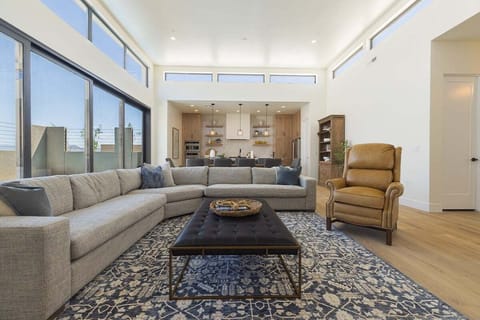 The Living Room sectional is perfect for large gatherings.