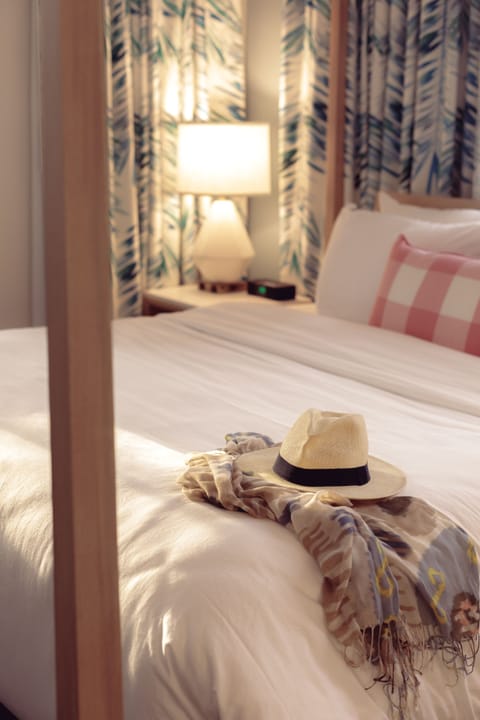 Premium bedding, pillowtop beds, in-room safe, desk