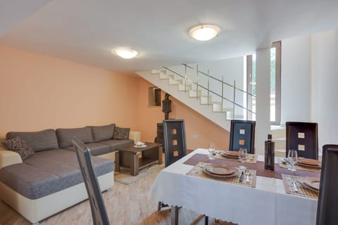 Living and dining room