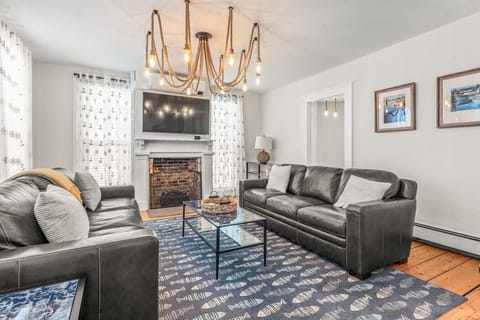 One of two family rooms