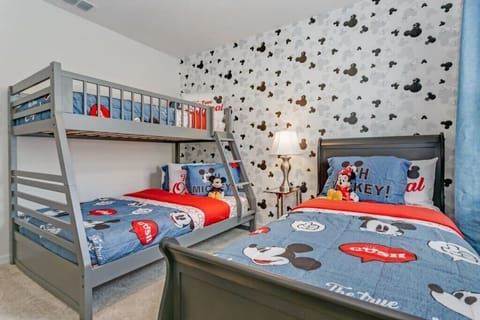Mickey Bunk with Twin Bed