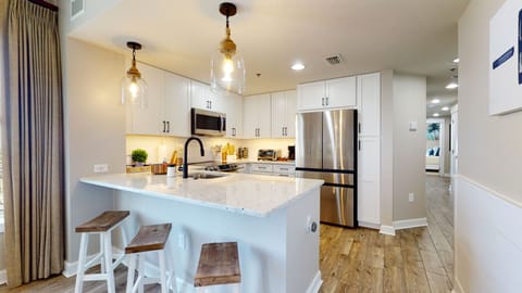 Completely remodeled kitchen with all the accessories.