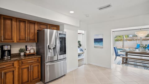 Step into a culinary haven — our fully equipped kitchen is ready for your next masterpiece.