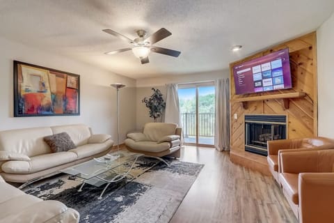 Living room w/ Roku TV