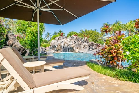 The Pool is a 1 minute walk from the unit.