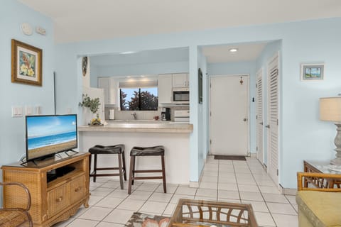 Wi-Fi and cable are provided in the condo