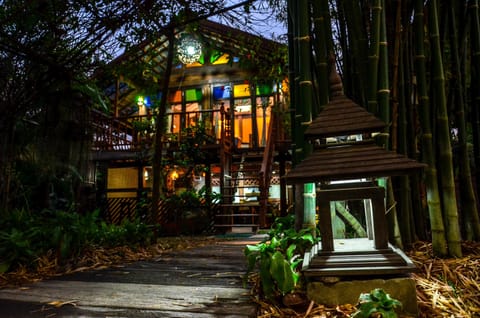 Front of property - evening/night