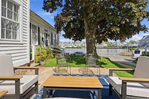 Patio 2 outside School House (Cottage) with spectacular water view