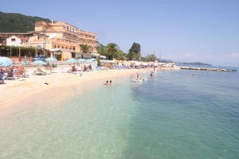 Beach nearby, sun loungers, beach umbrellas