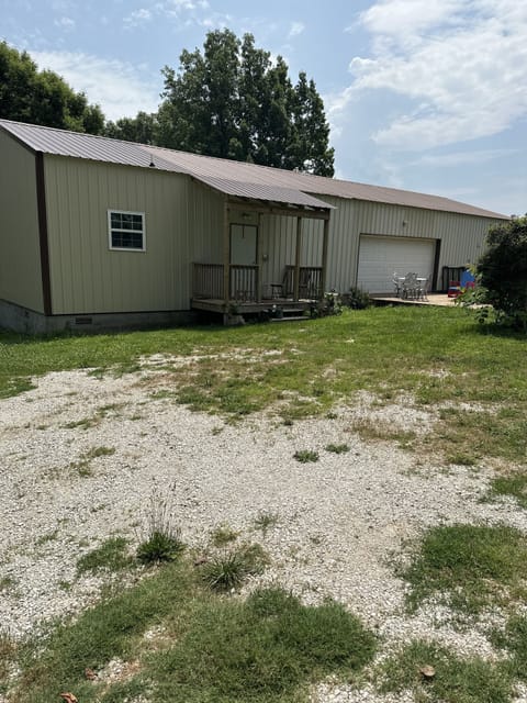 The front of the apartment where you will park your vehicle