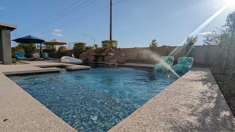 View of the pool
