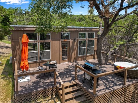 Front view and deck of Martha at the Bend