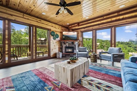 Where family gathers, laughter echoes, and stories unfold. Family room.
