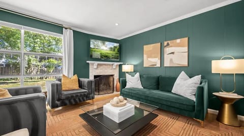 Unwind in the cozy living room to relax and enjoy your downtime!