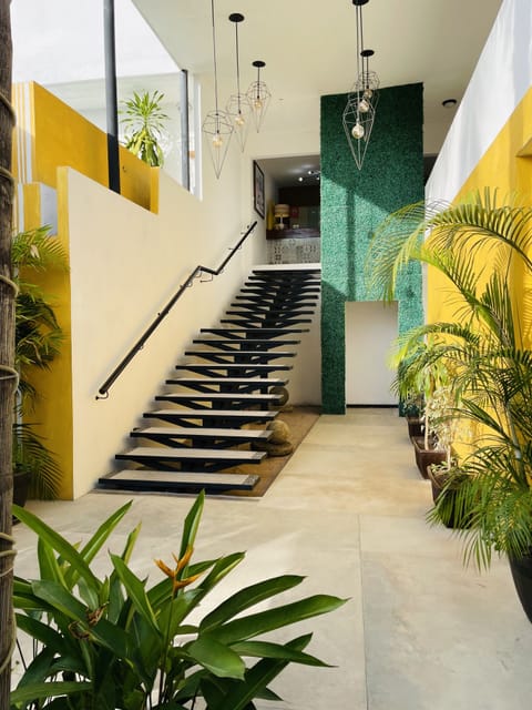 Interior entrance