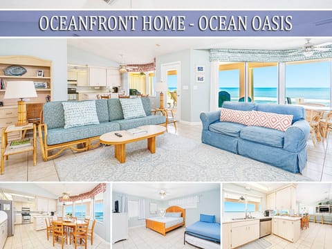 Direct, Oceanfront 4/4 Home