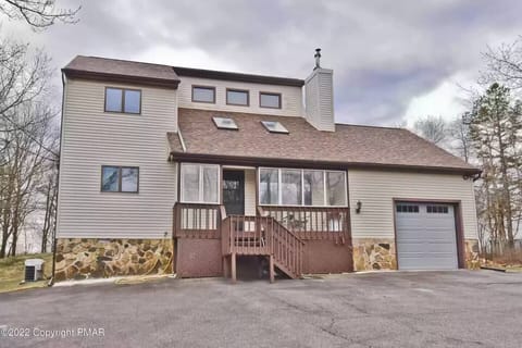 The front of the house is very grand and looks just as big as it is on the inside. Plenty of space plenty of room plenty of parking.
