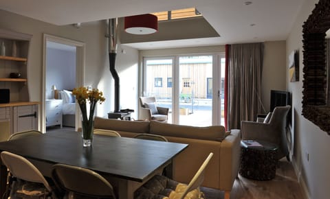 Open plan living area