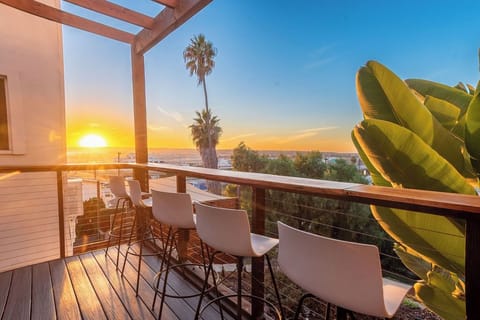 Front row seats to San Diego's golden hour. The sunsets from this deck never get old.