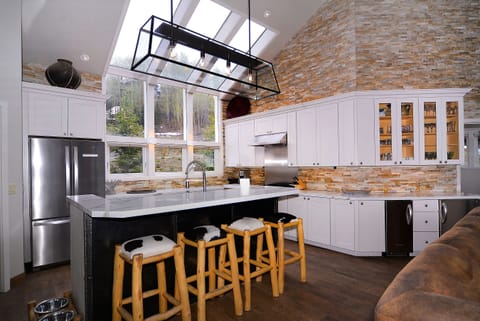 Large chef's kitchen