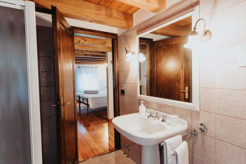 Eco-friendly toiletries, hair dryer, bathrobes, towels