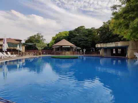 Seasonal outdoor pool