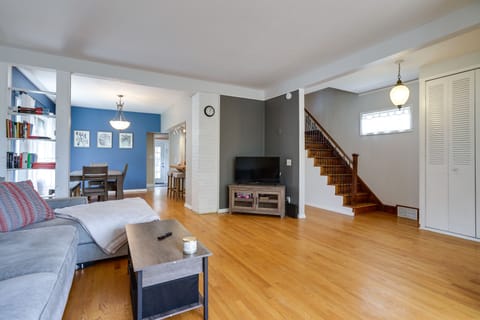 Saint Paul Vacation Rental | 2BR | 1BA | 1,070 Sq Ft | Stairs Required