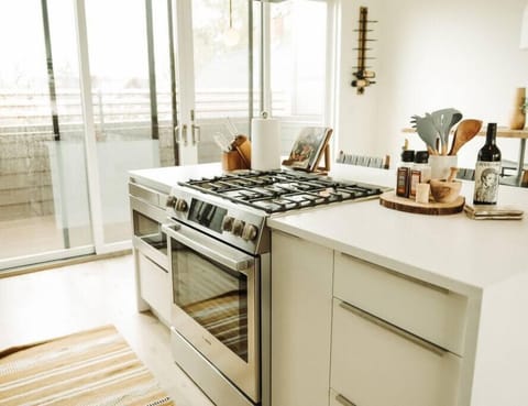 Enjoy top of the line kitchen appliances. The perfect space for entertaining and home cooked meals. 